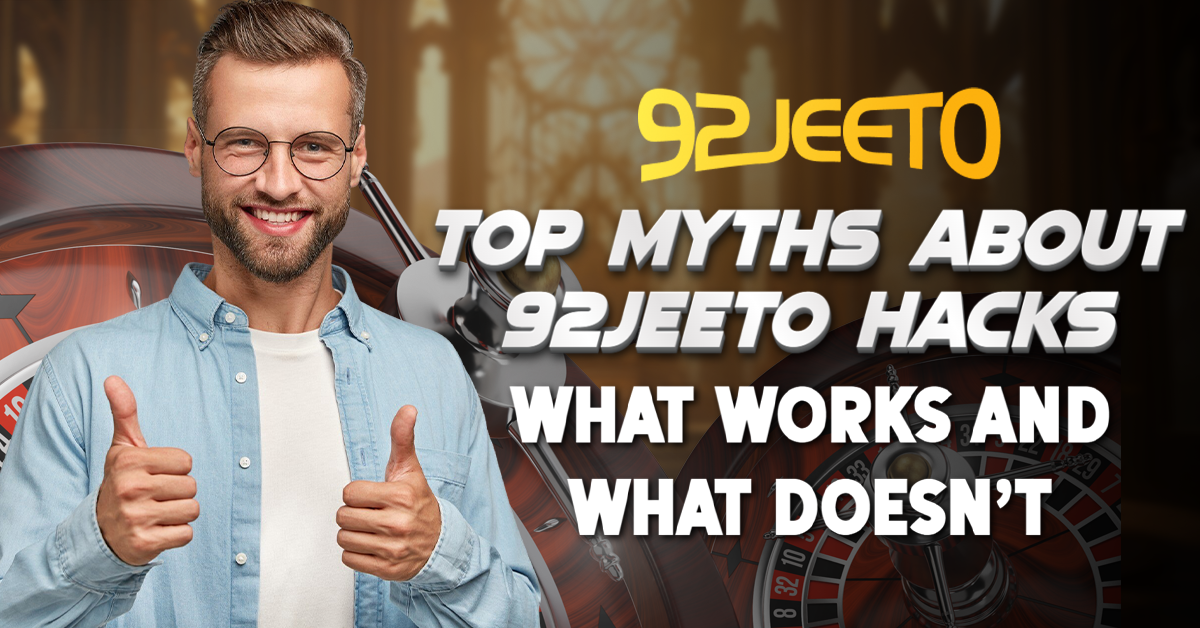 This image are showing a happy man - Top Myths About 92Jeeto Hacks – What Works and What Doesn’t